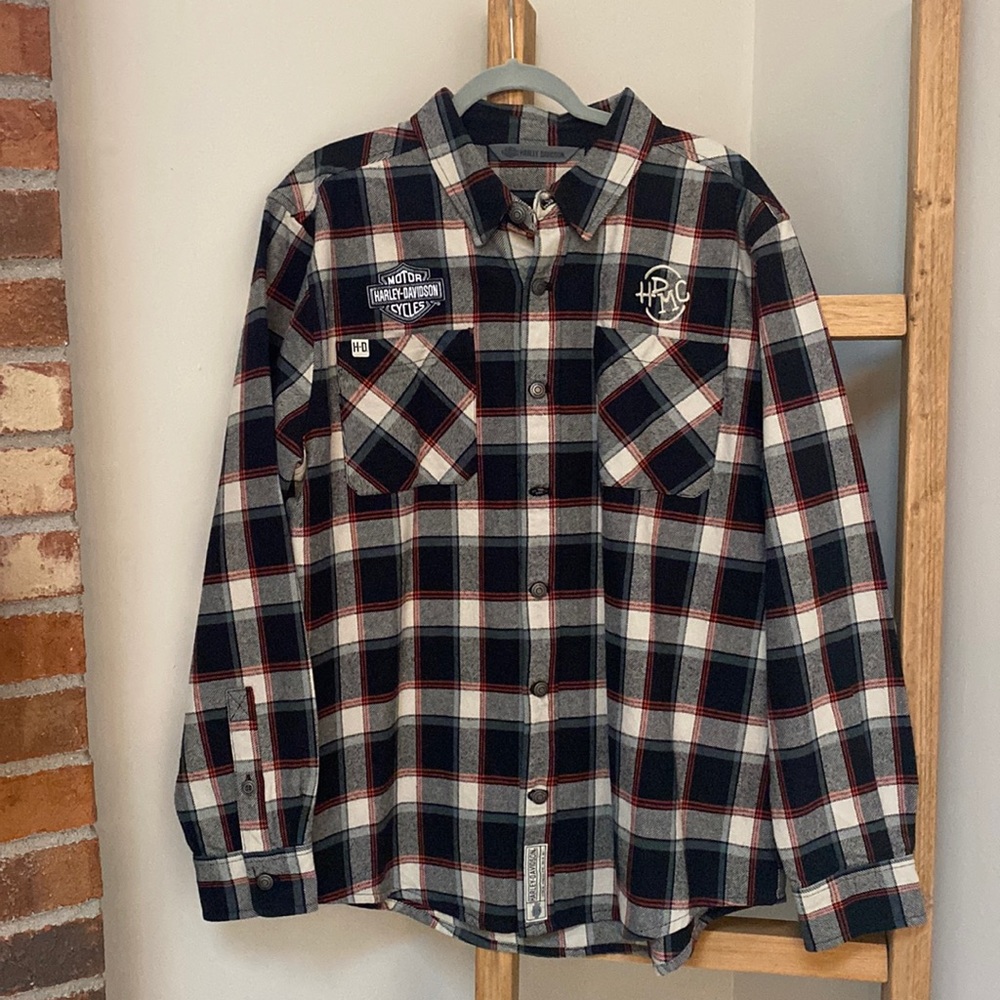 Men’s Harley Davidson flannel